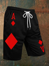 Herren Poker Square A Shorts